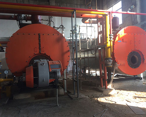 介體承壓燃?xì)鉄崴仩t現(xiàn)場(chǎng)