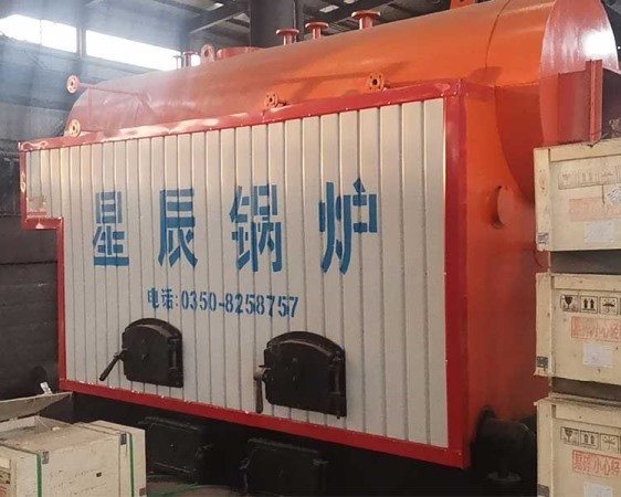 1噸生物質(zhì)蒸汽鍋爐，山西繁峙縣，酒場(chǎng)