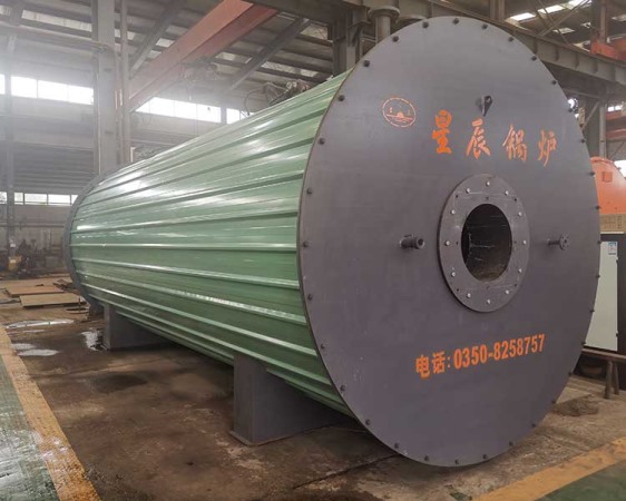 6噸燃?xì)鈱?dǎo)熱油鍋爐，山西臨汾焦化廠