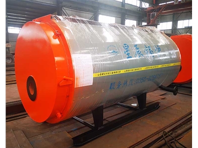 四臺1噸燃氣熱水鍋爐，陜西省吳堡縣